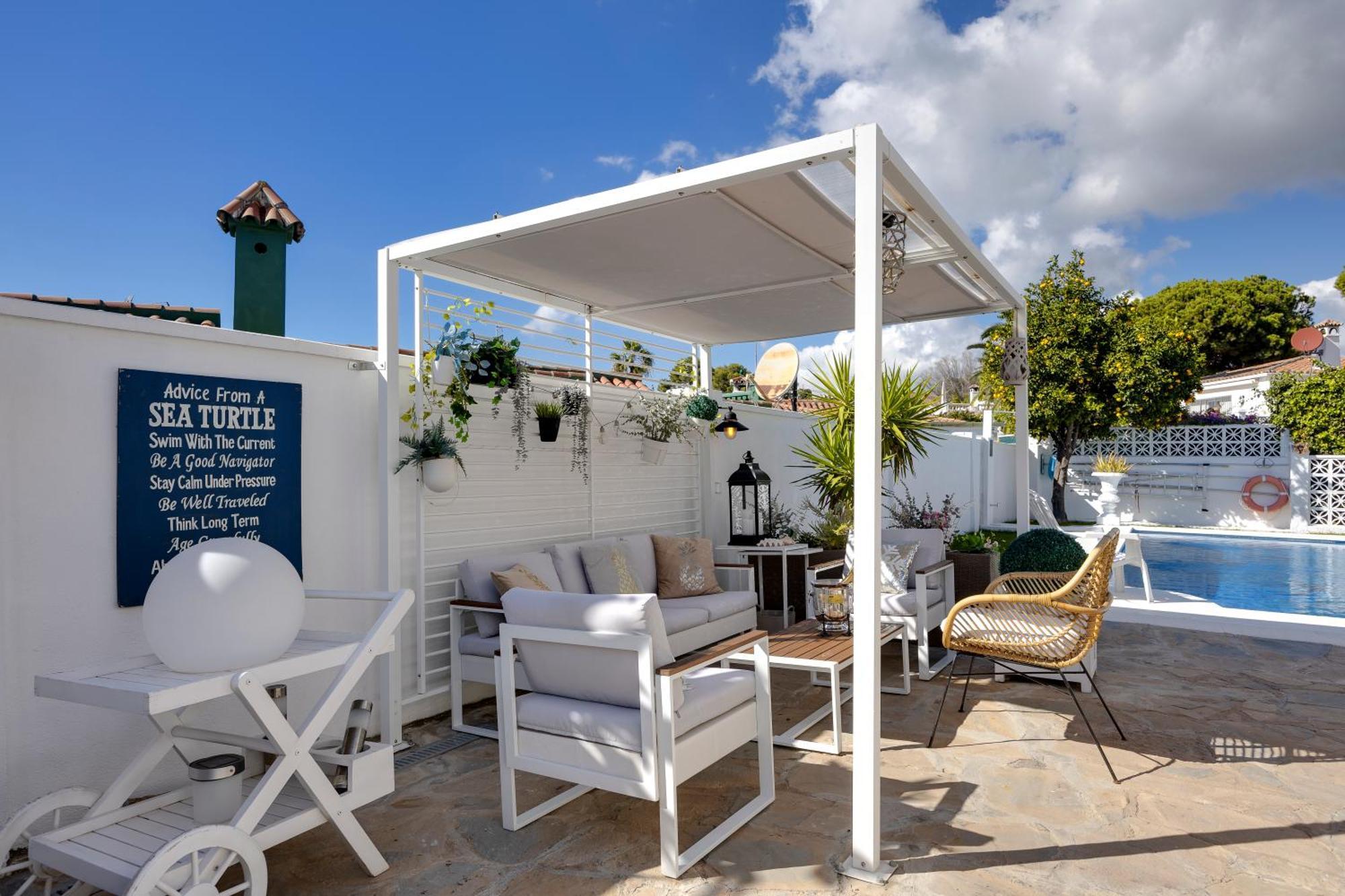 Villa Casacara Marbella Beachside Costabella -Spain 外观 照片