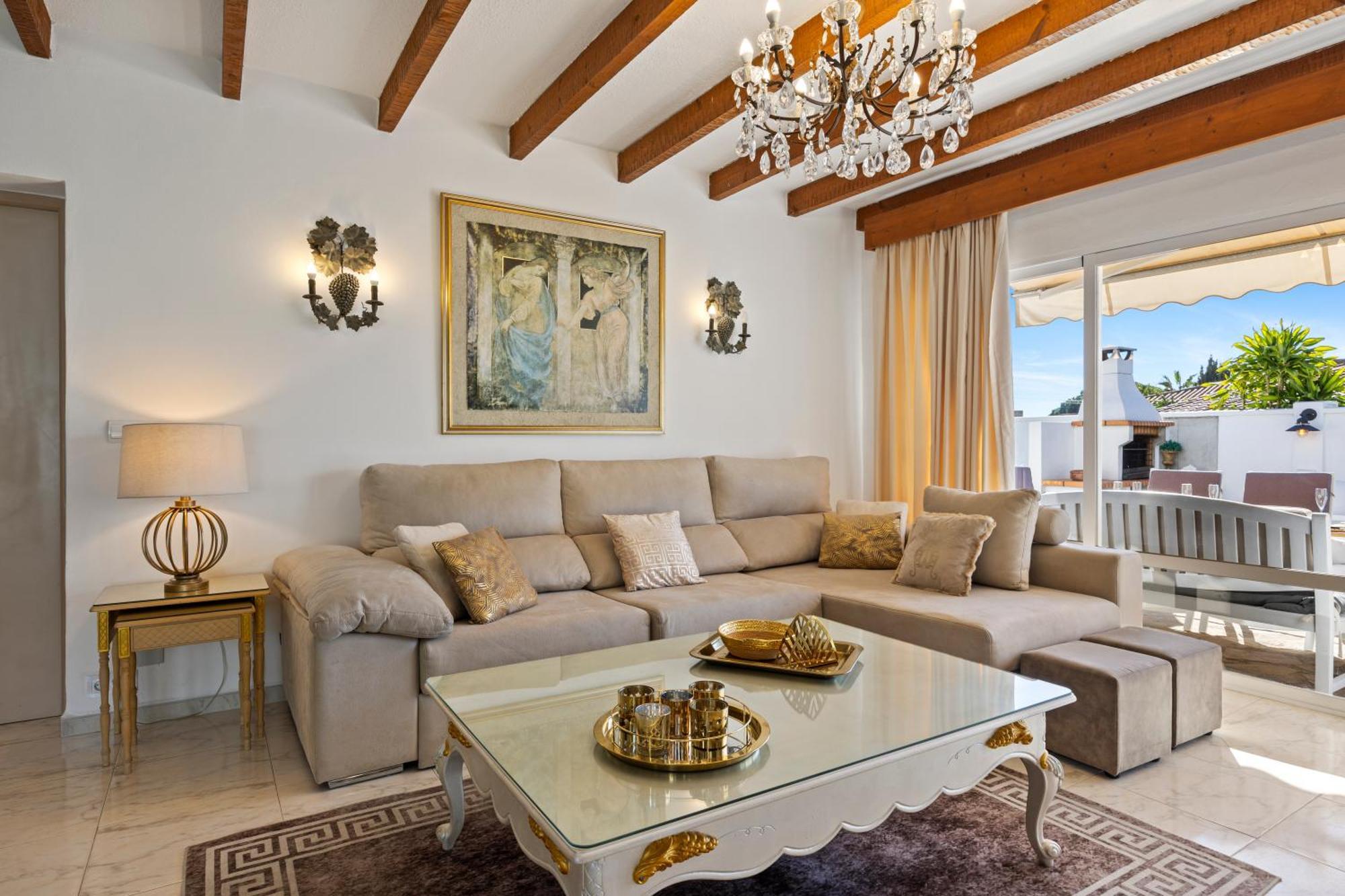 Villa Casacara Marbella Beachside Costabella -Spain 外观 照片