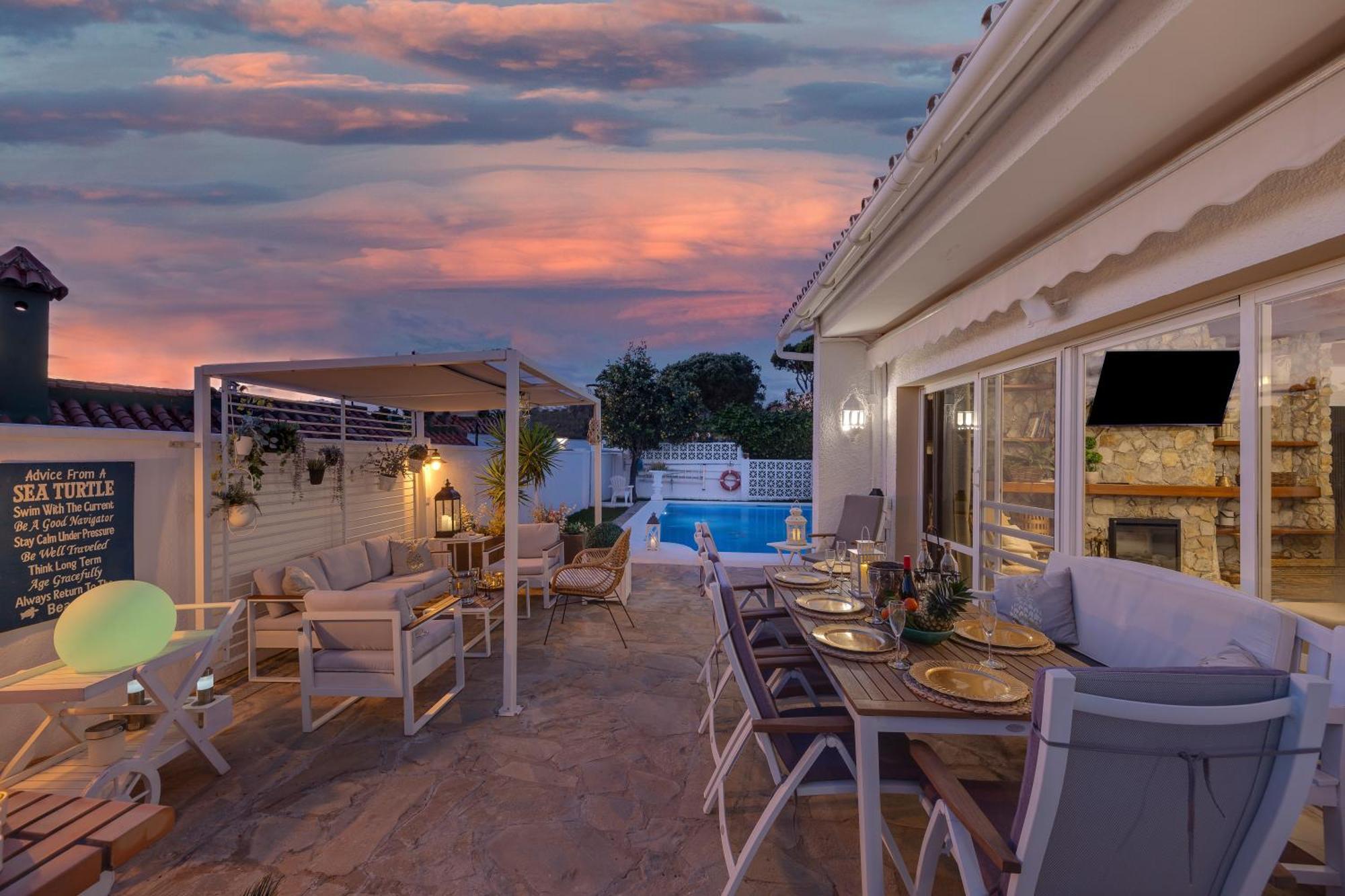 Villa Casacara Marbella Beachside Costabella -Spain 外观 照片